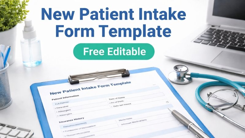 new patient intake form template
