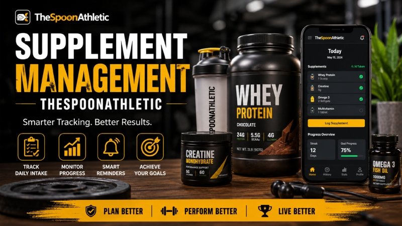 Supplement Management TheSpoonAthletic